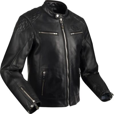 Chaqueta de Cuero para Motociclista Segura - Negro - M - Seguridad Chaqueta de Cuero para Motociclista Segura - Negro - M - Seguridad