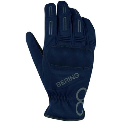 Guanti Moto Bering Blu Marine - Softshell, Pelle di capra, EN 13594 Guanti Moto Bering Blu Marine - Softshell, Pelle di capra, EN 13594