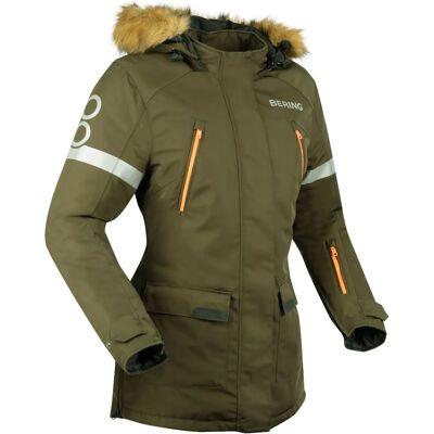 Giacca moto Wembley di Bering - Marrone/Kaki - Certificata CE Classe A Giacca moto Wembley di Bering - Marrone/Kaki - Certificata CE Classe A