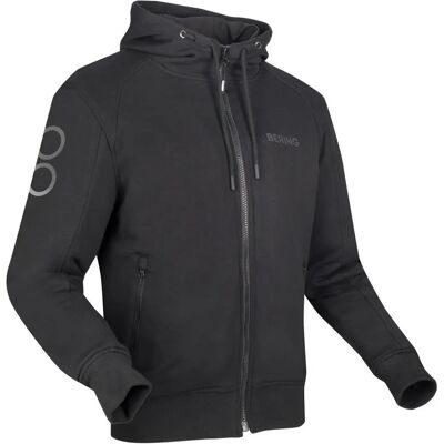 Bering Lynx Urban Motorradjacke - Sweatshirt, Schwarz, 2XL Bering Lynx Urban Motorradjacke - Sweatshirt, Schwarz, 2XL