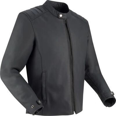Giacca in pelle moticiclista Segura Phil - Nero - 3XL - Unisex Giacca in pelle moticiclista Segura Phil - Nero - 3XL - Unisex