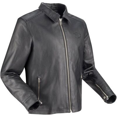 Segura Bogart Schwarze Leder Motorradjacke - Motorradjacke Segura Bogart Schwarze Leder Motorradjacke - Motorradjacke