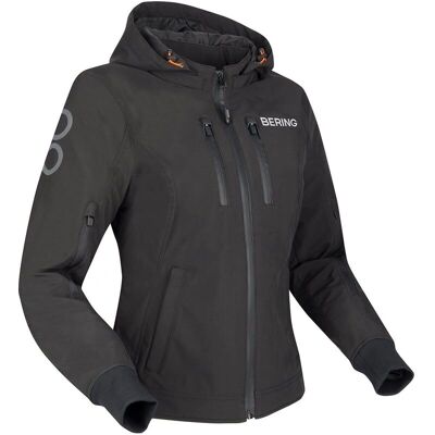 Giacca in mesh nera Bering Kerby da donna - Abbigliamento moto Giacca in mesh nera Bering Kerby da donna - Abbigliamento moto