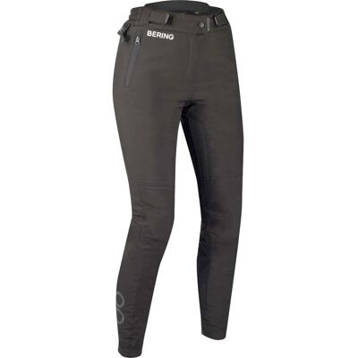 Pantaloni Moto Bering Kerby - Neri, Protezioni ginocchio CE rimovibili - Pantaloni Pantaloni Moto Bering Kerby - Neri, Protezioni ginocchio CE rimovibili - Pantaloni