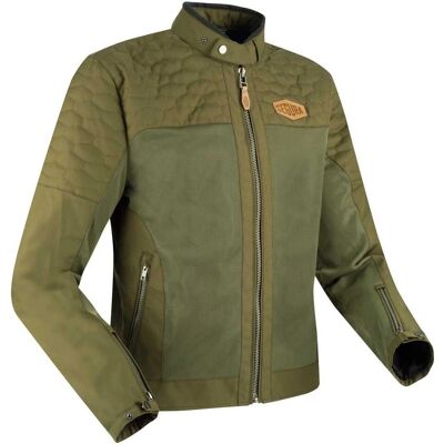 Giacca tessile da moto Segura Richter - Verde Marrone - 3XL - Unisex Giacca tessile da moto Segura Richter - Verde Marrone - 3XL - Unisex