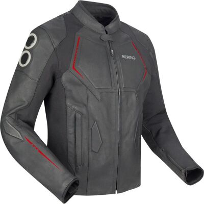 Chaqueta de Moto Radial de Cuero Bering - Seguridad y Estilo Chaqueta de Moto Radial de Cuero Bering - Seguridad y Estilo