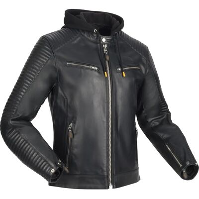 Giacca moto in pelle Dorian 2 Segura - Protezioni CE Livello 1 Giacca moto in pelle Dorian 2 Segura - Protezioni CE Livello 1