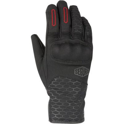 Guantes de Moto Mujer Segura Natcho Urbano Cuero Textil Guantes de Moto Mujer Segura Natcho Urbano Cuero Textil