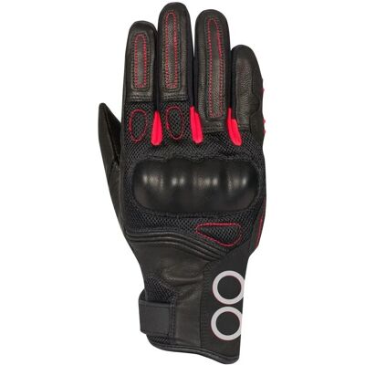 Bering - LADY PITTS - Nero Rosso - 7 - Guanti moto Bering - LADY PITTS - Nero Rosso - 7 - Guanti moto