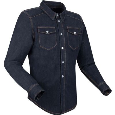 Giacca moto Segura LUTHOR Blu 3XL Giacca moto Segura LUTHOR Blu 3XL
