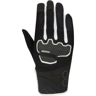 Guanti moto Bering BREEZE Nero/Bianco taglia 9 Guanti moto Bering BREEZE Nero/Bianco taglia 9