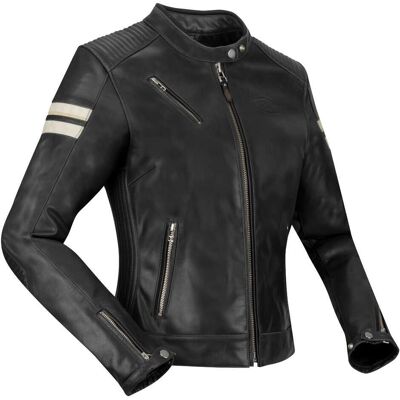 Giacca Romeo Lady Nera / Bianca - Abbigliamento urbano donna Giacca Romeo Lady Nera / Bianca - Abbigliamento urbano donna