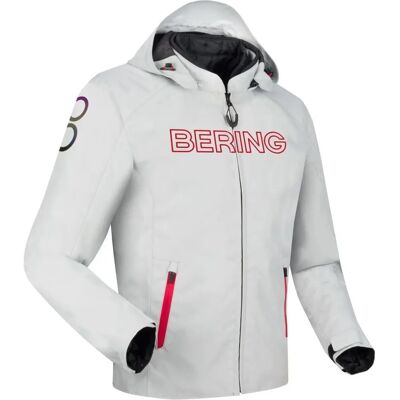 Bering Warwick Grigio-Rosso 2XL Giacca Bering Warwick Grigio-Rosso 2XL Giacca