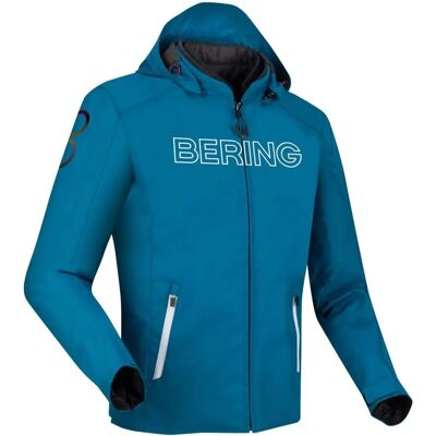 BERING - WARWICK - Blu-Bianco - 3XL - Giacca moto BERING - WARWICK - Blu-Bianco - 3XL - Giacca moto
