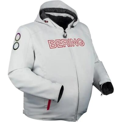 Bering WARWICK Gris Claro/Rojo Chaqueta Urbana - Chaqueta Bering WARWICK Gris Claro/Rojo Chaqueta Urbana - Chaqueta
