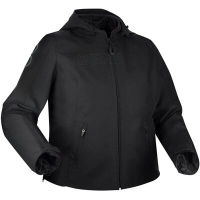 Giacca Nera Queen Size Bering Warwick - Giacca Giacca Nera Queen Size Bering Warwick - Giacca
