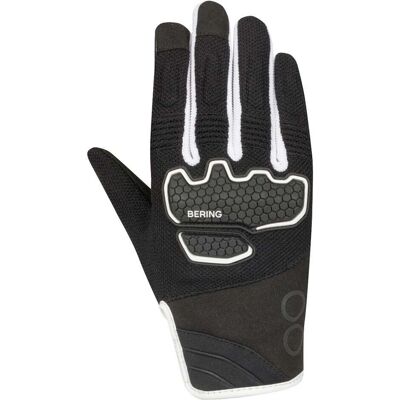 BERING - LADY BREEZE - Nero - Bianco - Guanti moto BERING - LADY BREEZE - Nero - Bianco - Guanti moto