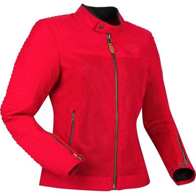 Veste Segura Dikinson Lady Rosso Rosso T2 - Tissu Fibratech 600D pour Femmes - Publicité Veste Segura Dikinson Lady Rosso Rosso T2 - Tissu Fibratech 600D pour Femmes - Publicité