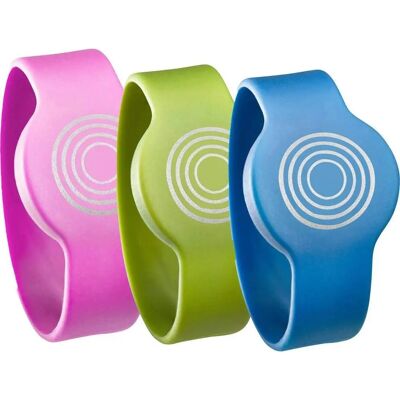 Set de 3 pulseras infantiles Somfy para cerraduras inteligentes Set de 3 pulseras infantiles Somfy para cerraduras inteligentes