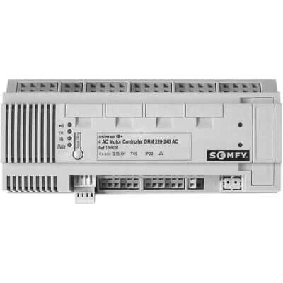 Somfy 1860081 Contrôleur moteur - 4x 230V, montage DIN - Publicité Somfy 1860081 Contrôleur moteur - 4x 230V, montage DIN - Publicité