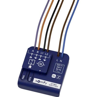 Somfy 1822660 - Kabelansluten persiennemottagare - Persiennautomatisering Somfy 1822660 - Kabelansluten persiennemottagare - Persiennautomatisering