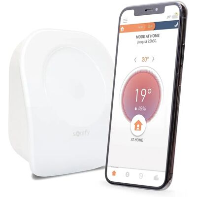 Somfy 1870775 - Thermostat Intelligente - Auto-apprentissage - Compatible Alexa - Publicité Somfy 1870775 - Thermostat Intelligente - Auto-apprentissage - Compatible Alexa - Publicité