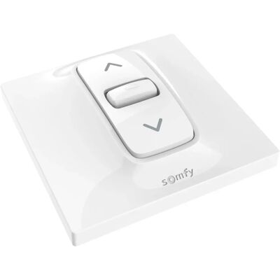Interruttore a Parete SOMFY Inis - Controlla 1 Motore Cablato - Interno Interruttore a Parete SOMFY Inis - Controlla 1 Motore Cablato - Interno