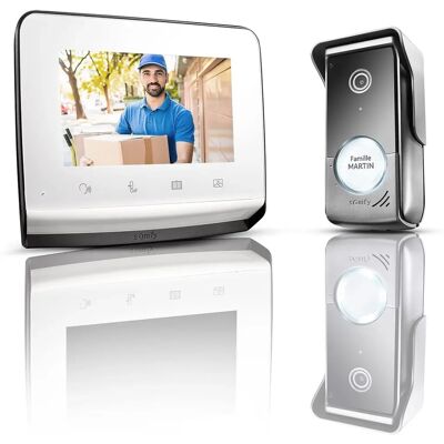 Somfy V350 Videointercom - Nachtsicht - Weitwinkelkamera - Steuerung 5 Geräte Somfy V350 Videointercom - Nachtsicht - Weitwinkelkamera - Steuerung 5 Geräte