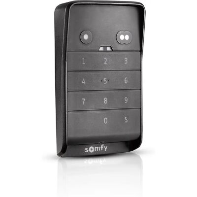 SOMFY 1870916 - Clavier sans fil - IP55 - Portail / Garage - Code sécurisé - Publicité SOMFY 1870916 - Clavier sans fil - IP55 - Portail / Garage - Code sécurisé - Publicité