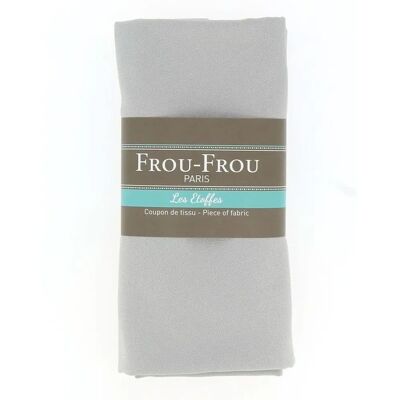 Mondial Tissus - Crêpe - Gris perle - 150x60 cm - Fabric Mondial Tissus - Crêpe - Gris perle - 150x60 cm - Fabric