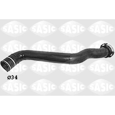 SASIC SWH0424 Radiator slange - Øvre højre - Peugeot 405 SASIC SWH0424 Radiator slange - Øvre højre - Peugeot 405