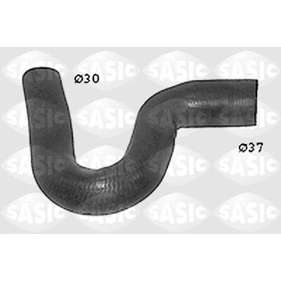 Manguera de radiador SASIC para Citroën y Peugeot - 1343J2, 1343V6 - Manguera de enfriamiento Manguera de radiador SASIC para Citroën y Peugeot - 1343J2, 1343V6 - Manguera de enfriamiento