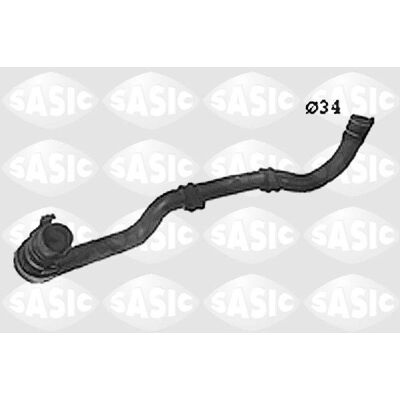 SASIC SWH0486 Kühlerschlauch - Flexibler Kühlschlauch für Peugeot 306, Citroën ZX SASIC SWH0486 Kühlerschlauch - Flexibler Kühlschlauch für Peugeot 306, Citroën ZX