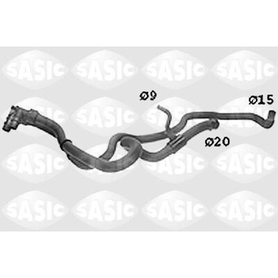 SASIC SWH0513 Kühlerschlauch - Peugeot 306 SASIC SWH0513 Kühlerschlauch - Peugeot 306