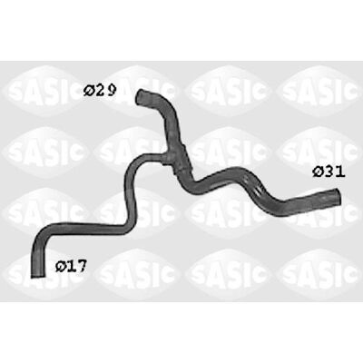 SASIC Kühlerschlauch SWH4295 - Passend Für Renault Megane SASIC Kühlerschlauch SWH4295 - Passend Für Renault Megane
