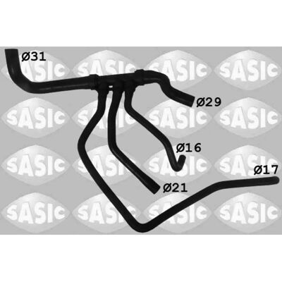 SASIC SWH4329 Furtun radiator - Stânga jos, flexibil, OE 8200023033 SASIC SWH4329 Furtun radiator - Stânga jos, flexibil, OE 8200023033