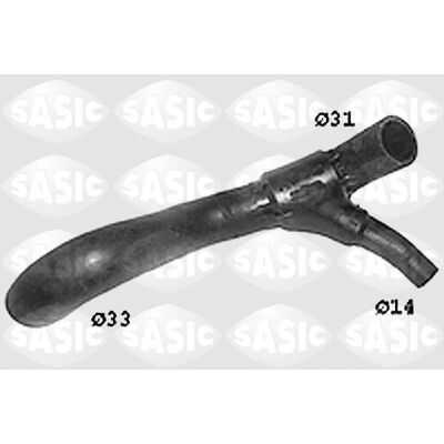 SASIC SWH6747 Radiator Hose - Lower Left - Radiator Hose SASIC SWH6747 Radiator Hose - Lower Left - Radiator Hose