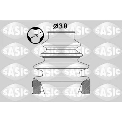 SASIC Achsmanschette Satz - Getriebeseitig - Citroën C5 - Achsmanschette SASIC Achsmanschette Satz - Getriebeseitig - Citroën C5 - Achsmanschette