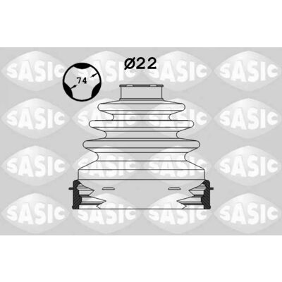 SASIC Achsmanschette Satz - 1906010 SASIC Achsmanschette Satz - 1906010