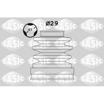 SASIC Faltenbalg 1906011 - Faltenbalg do Ford Focus SASIC Faltenbalg 1906011 - Faltenbalg do Ford Focus