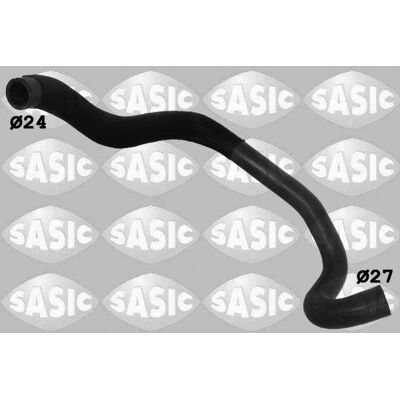SASIC Radiator Hose - Nedre venstre - 24/27mm - Radiatormansjette SASIC Radiator Hose - Nedre venstre - 24/27mm - Radiatormansjette