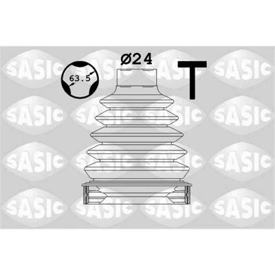 SASIC 1904007 - Capac de protecție pentru articulația CV - Potrivire universală pentru Dacia Logan, Sandero, Renault SASIC 1904007 - Capac de protecție pentru articulația CV - Potrivire universală pentru Dacia Logan, Sandero, Renault