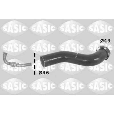 SASIC 3334006 Przewód dolotu turbo - Renault Kangoo SASIC 3334006 Przewód dolotu turbo - Renault Kangoo