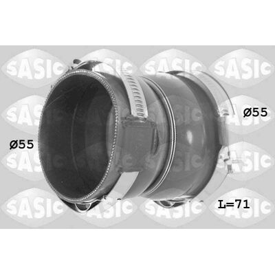 Tubo intercooler SASIC - Compatibile con Citroën C4, C5, Peugeot 307, 407 Tubo intercooler SASIC - Compatibile con Citroën C4, C5, Peugeot 307, 407