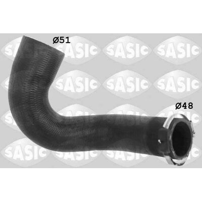 Sasic intercooler hose - 0382EC - Compatible with Citroën C5, Peugeot 407 - Turbo system part Sasic intercooler hose - 0382EC - Compatible with Citroën C5, Peugeot 407 - Turbo system part