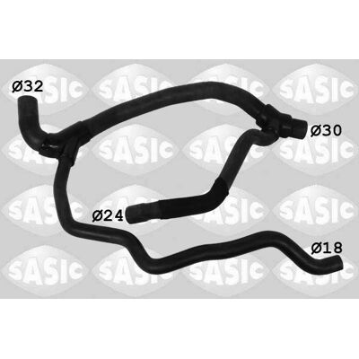 SASIC 3404036 Radiator Slang - Kølerør for Renault Kangoo SASIC 3404036 Radiator Slang - Kølerør for Renault Kangoo