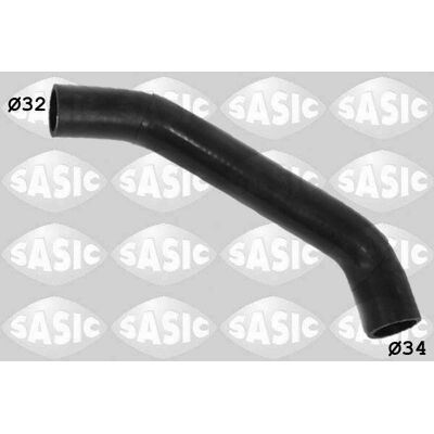 Tuyau de radiateur SASIC 3400049 - Flexible, Haut à droite Tuyau de radiateur SASIC 3400049 - Flexible, Haut à droite
