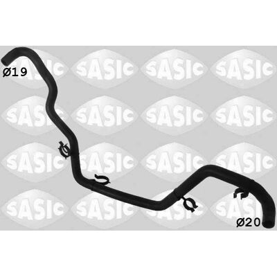 SASIC 3404097 Durite de refroidissement d'origine pour Renault Fluence, Megane 3 - Durite de refroidissement SASIC 3404097 Durite de refroidissement d'origine pour Renault Fluence, Megane 3 - Durite de refroidissement