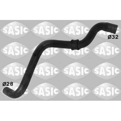 Tubo del radiatore SASIC - 135219 - Compatibile con Citroën C3, DS3, Peugeot 207 Tubo del radiatore SASIC - 135219 - Compatibile con Citroën C3, DS3, Peugeot 207