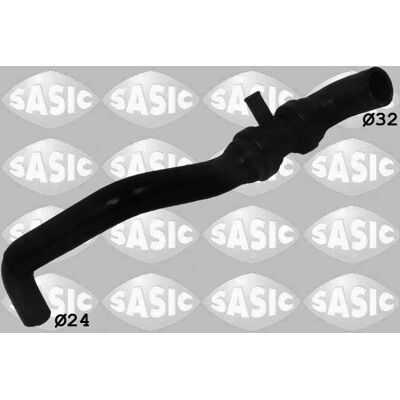 SASIC Radiator Hose - Lower Left Fitting - Peugeot 206/206+ SASIC Radiator Hose - Lower Left Fitting - Peugeot 206/206+